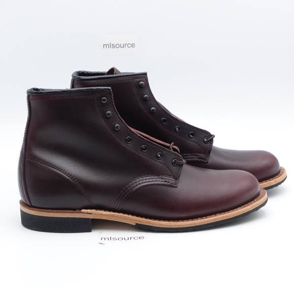 NEW Size 9.5 Men\'s Red Wing 9419 Beckman Heritage Made in USA Boot Black Cherry main image 4